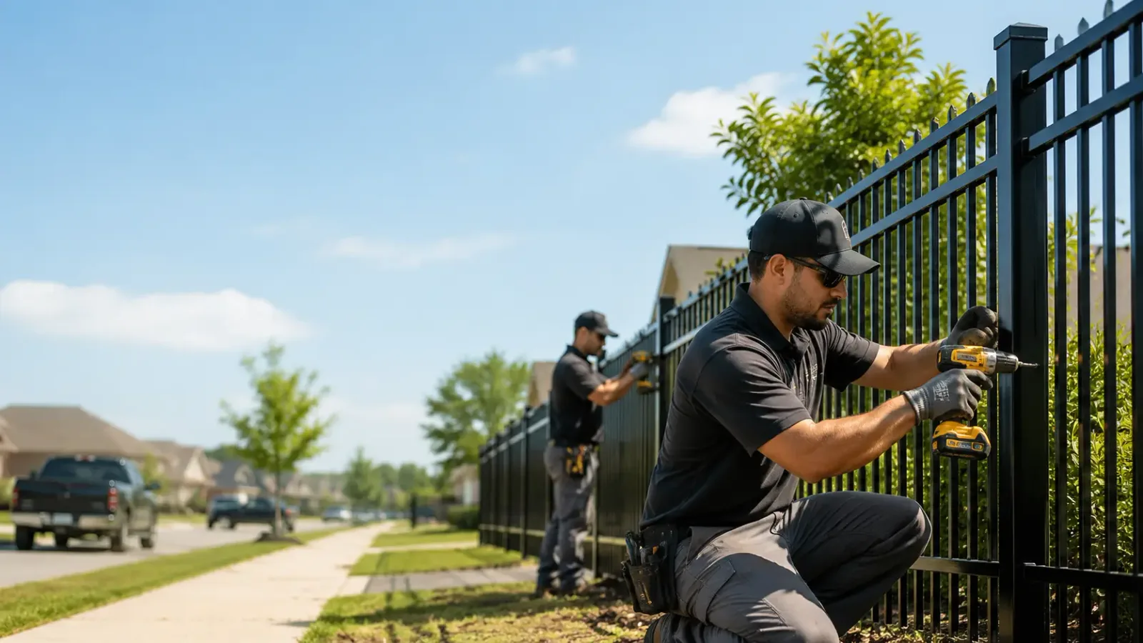 Metal Fence Installation in Ladora, IA